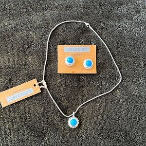 Necklace and earrings